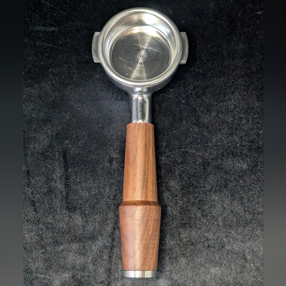 58mm Bottomless 2 Ear Portafilter, Naked Porta Filter 18-21 Gram Filter Basket